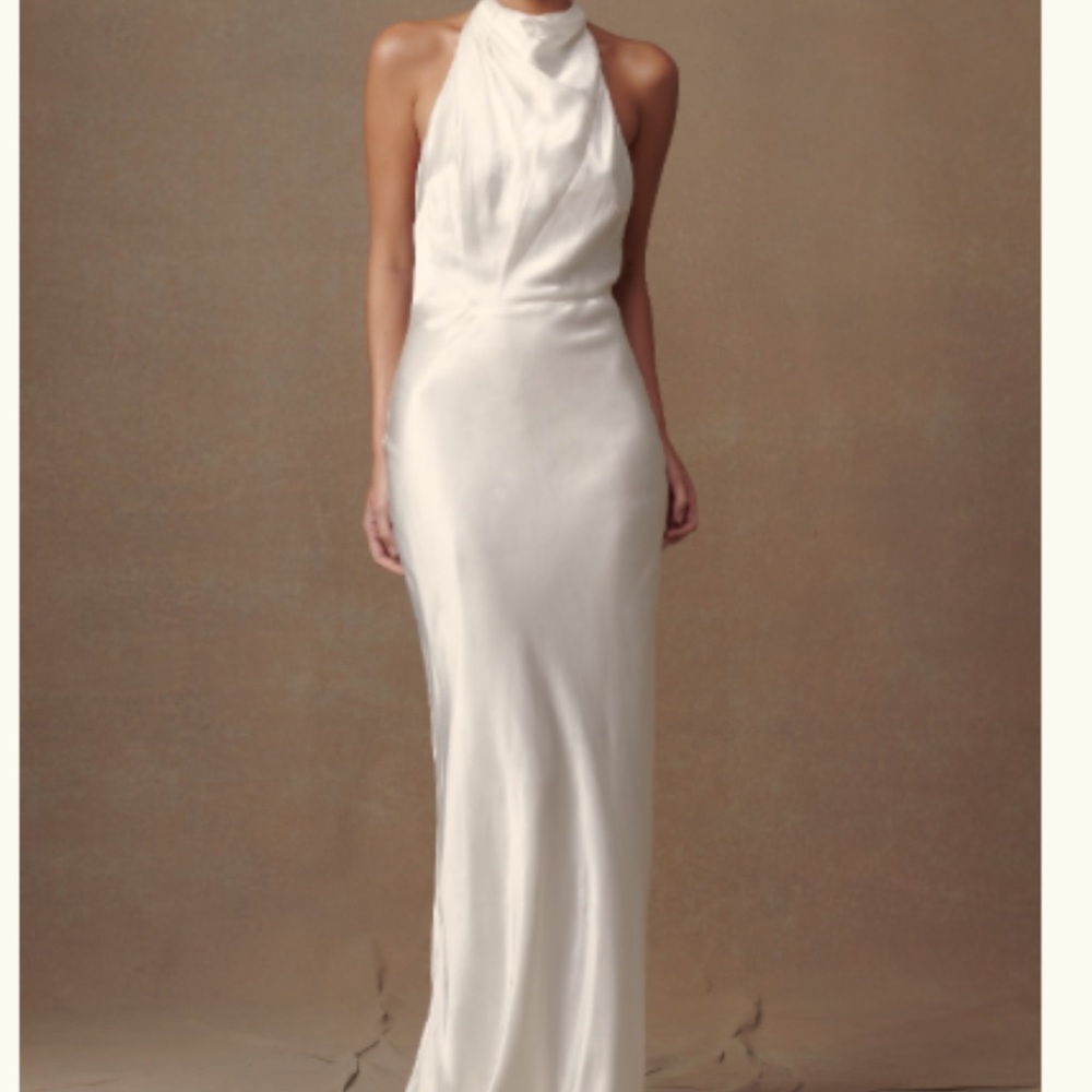 Elegant White Wedding Dress